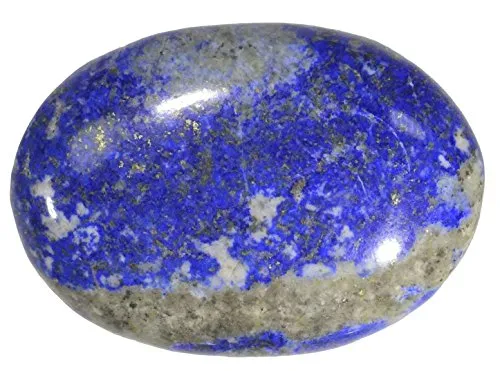 Lapis Lazuli Specimen Touch Stone Oval Wand 1 3/4 Inch