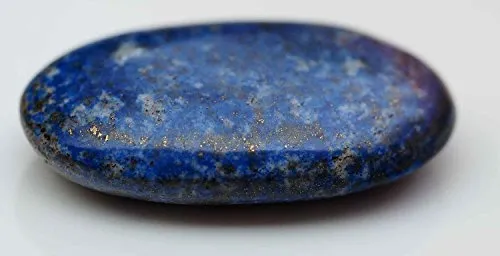 Lapis Lazuli Specimen Touch Stone Oval Wand 1 3/4 Inch