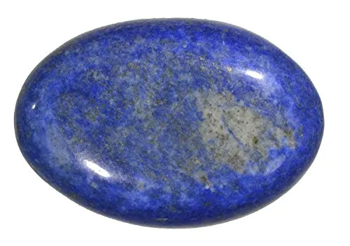 Lapis Lazuli Specimen Touch Stone Oval Wand 1 3/4 Inch