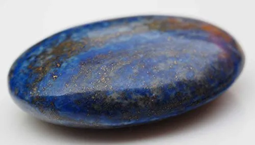 Lapis Lazuli Specimen Touch Stone Oval Wand 1 3/4 Inch