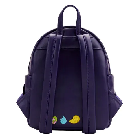 LF Disney Villains Triple Pocket Glow In The Dark Mini Backpack