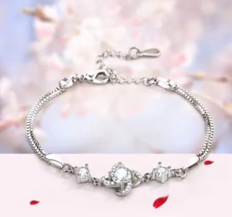 LovelyRLovely 925 Sterling Silver  AAA Zircon Mosaic Necklace & Pendant