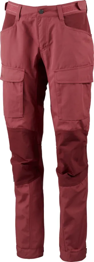 Lundhags Women&#x27;s Authentic II Pant Garnet/Dark Red | Buy Lundhags Women&#x27;s Authentic II Pant Garnet/Dark Red here | Outnorth