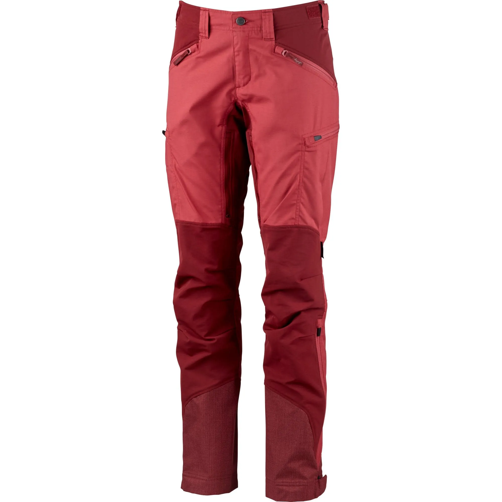 Lundhags Women&#x27;s Makke Pant Garnet/Dark Red | Buy Lundhags Women&#x27;s Makke Pant Garnet/Dark Red here | Outnorth