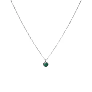 May Birthstone Necklace