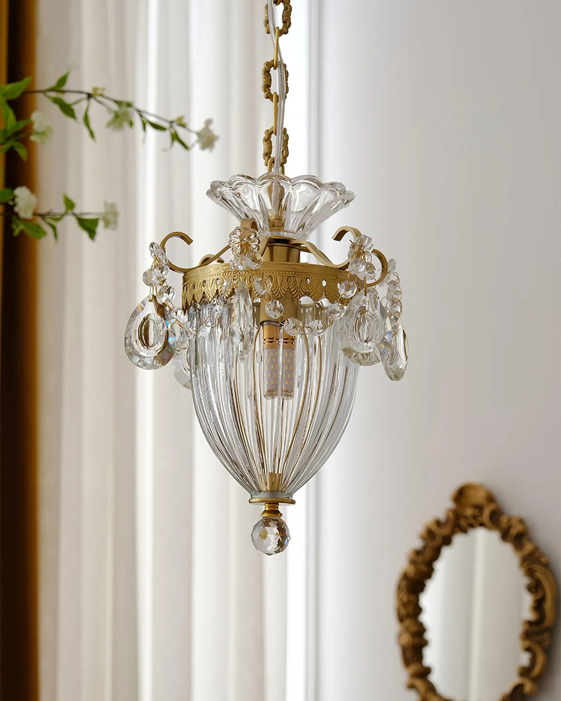 Mesas Crystal Pendant Lamp 7.8″- 11.8″