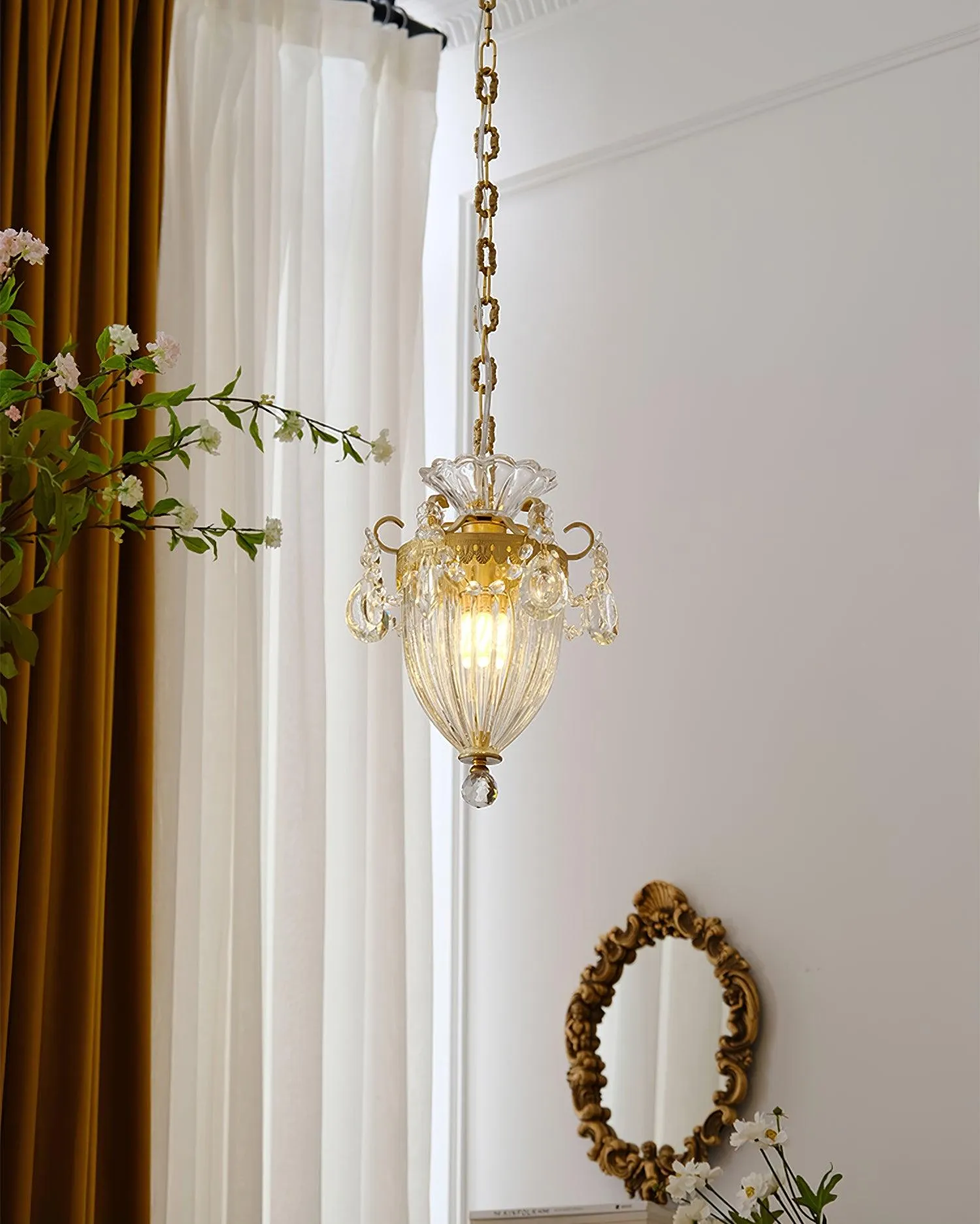 Mesas Crystal Pendant Lamp 7.8″- 11.8″