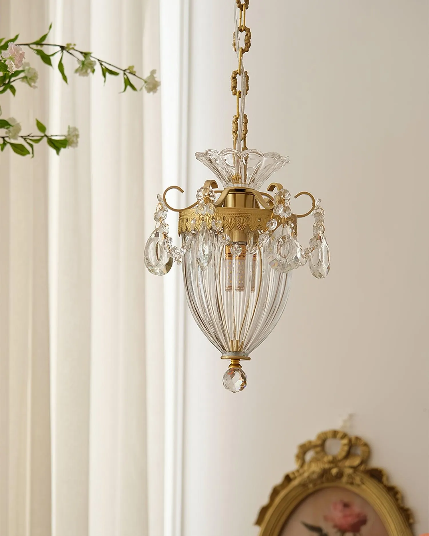 Mesas Crystal Pendant Lamp 7.8″- 11.8″