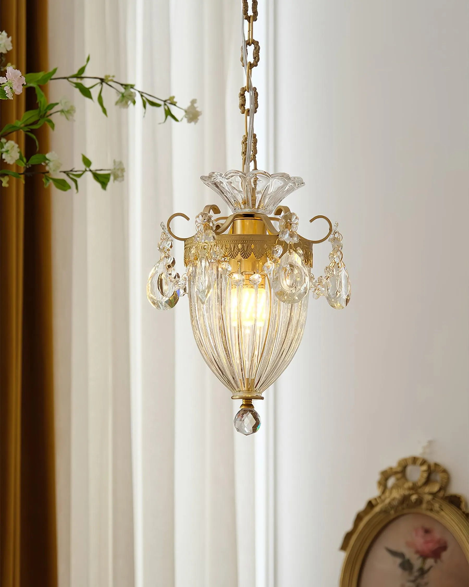 Mesas Crystal Pendant Lamp 7.8″- 11.8″