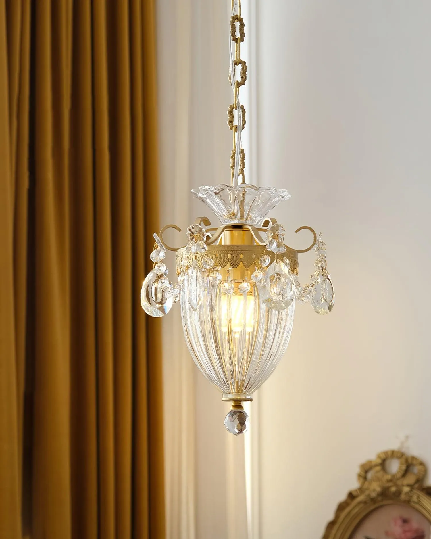 Mesas Crystal Pendant Lamp 7.8″- 11.8″