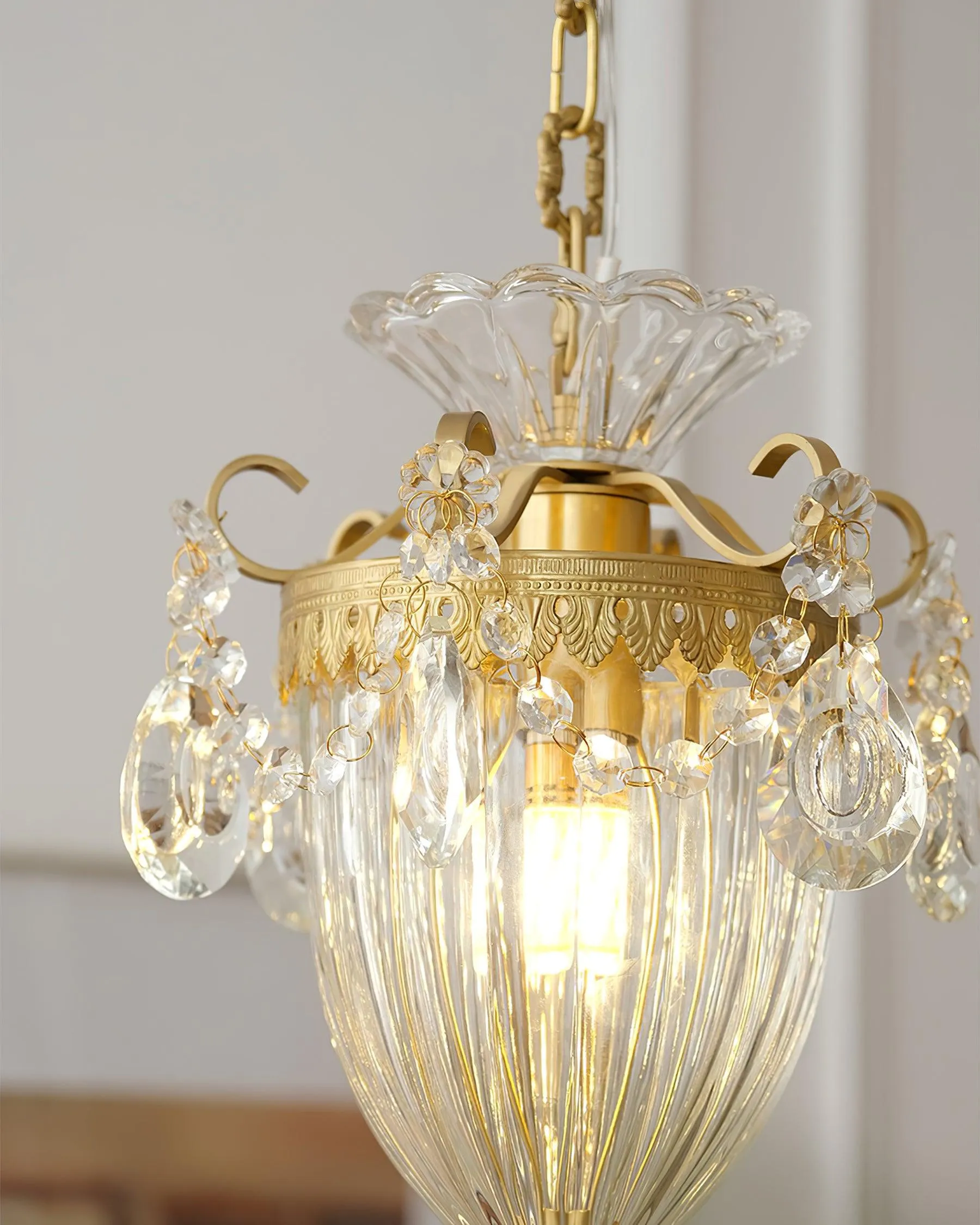 Mesas Crystal Pendant Lamp 7.8″- 11.8″