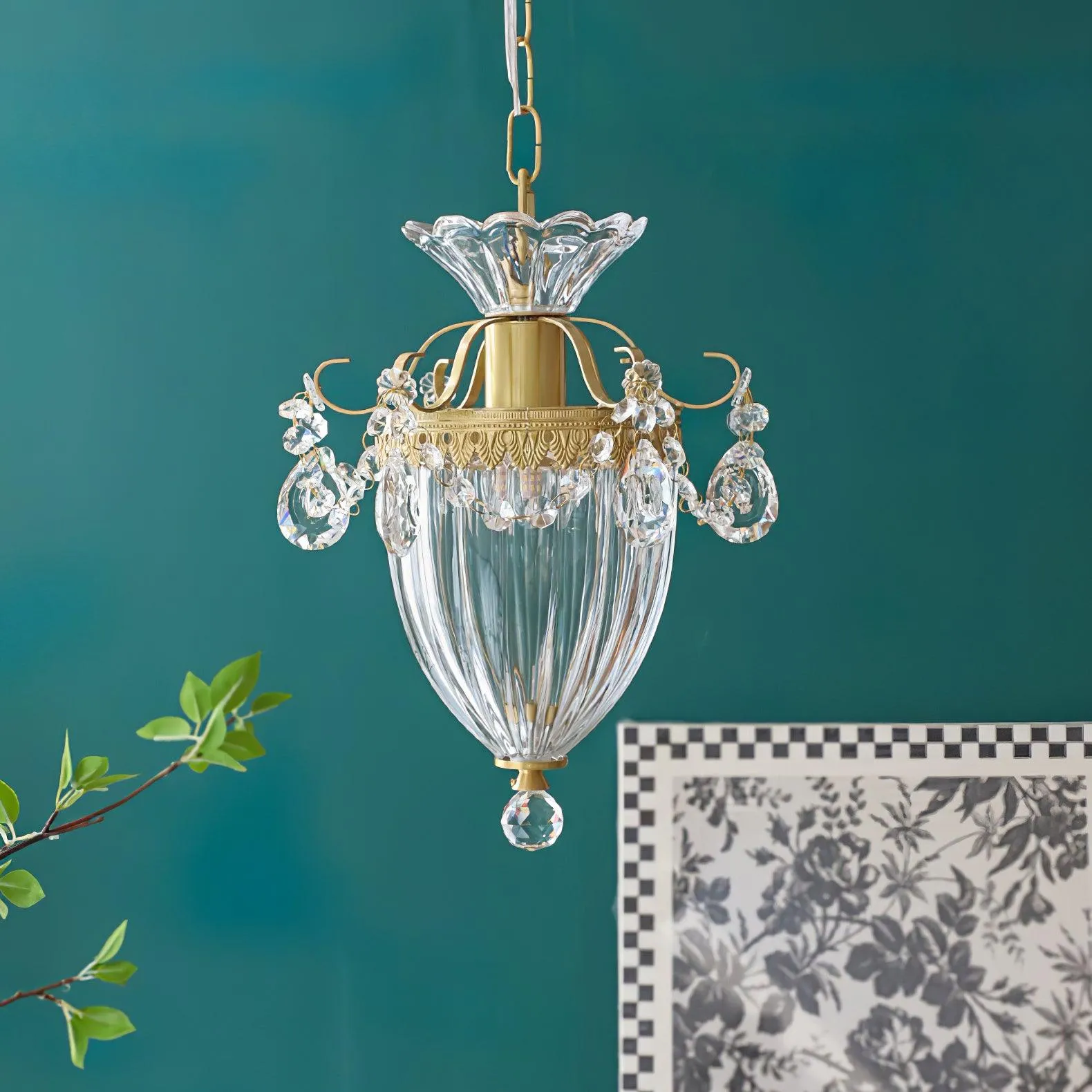 Mesas Crystal Pendant Lamp 7.8″- 11.8″