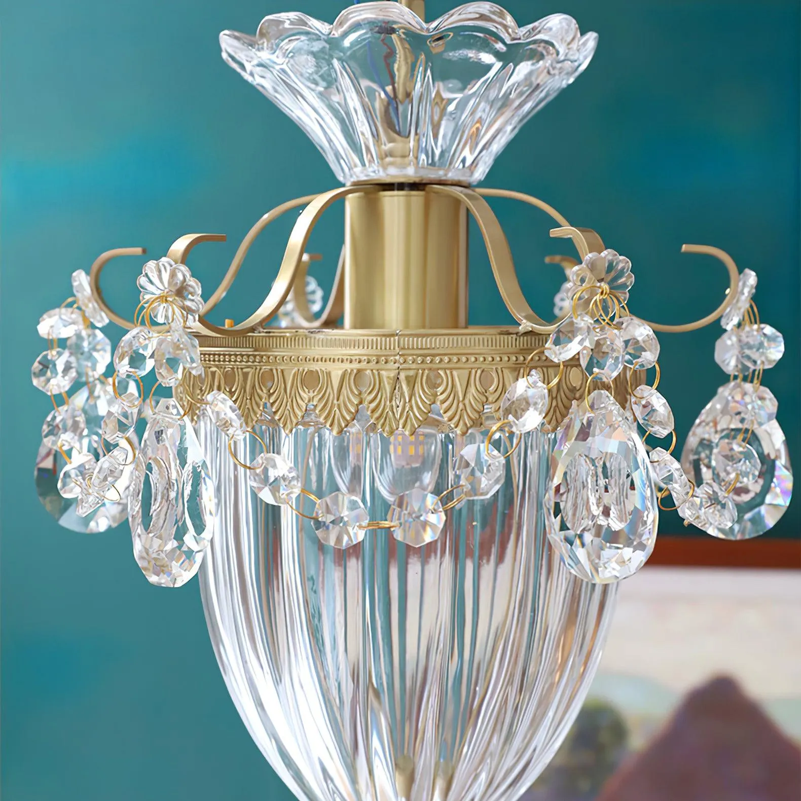 Mesas Crystal Pendant Lamp 7.8″- 11.8″