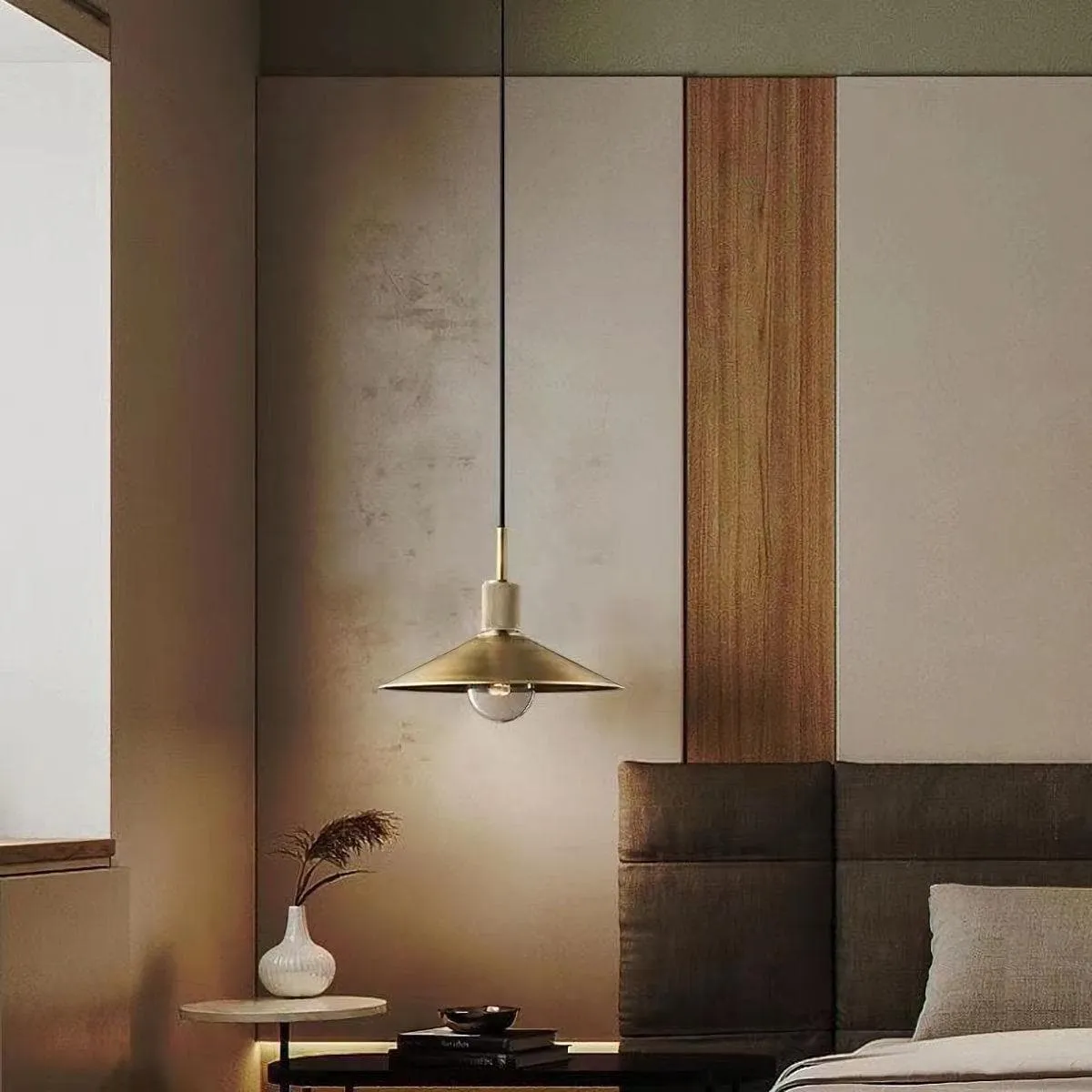 Metal Slope Shade Pendant Lamp
