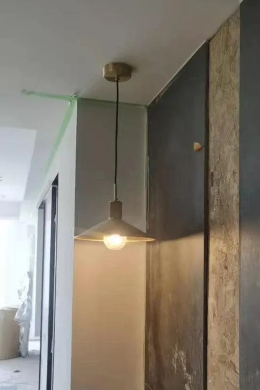 Metal Slope Shade Pendant Lamp