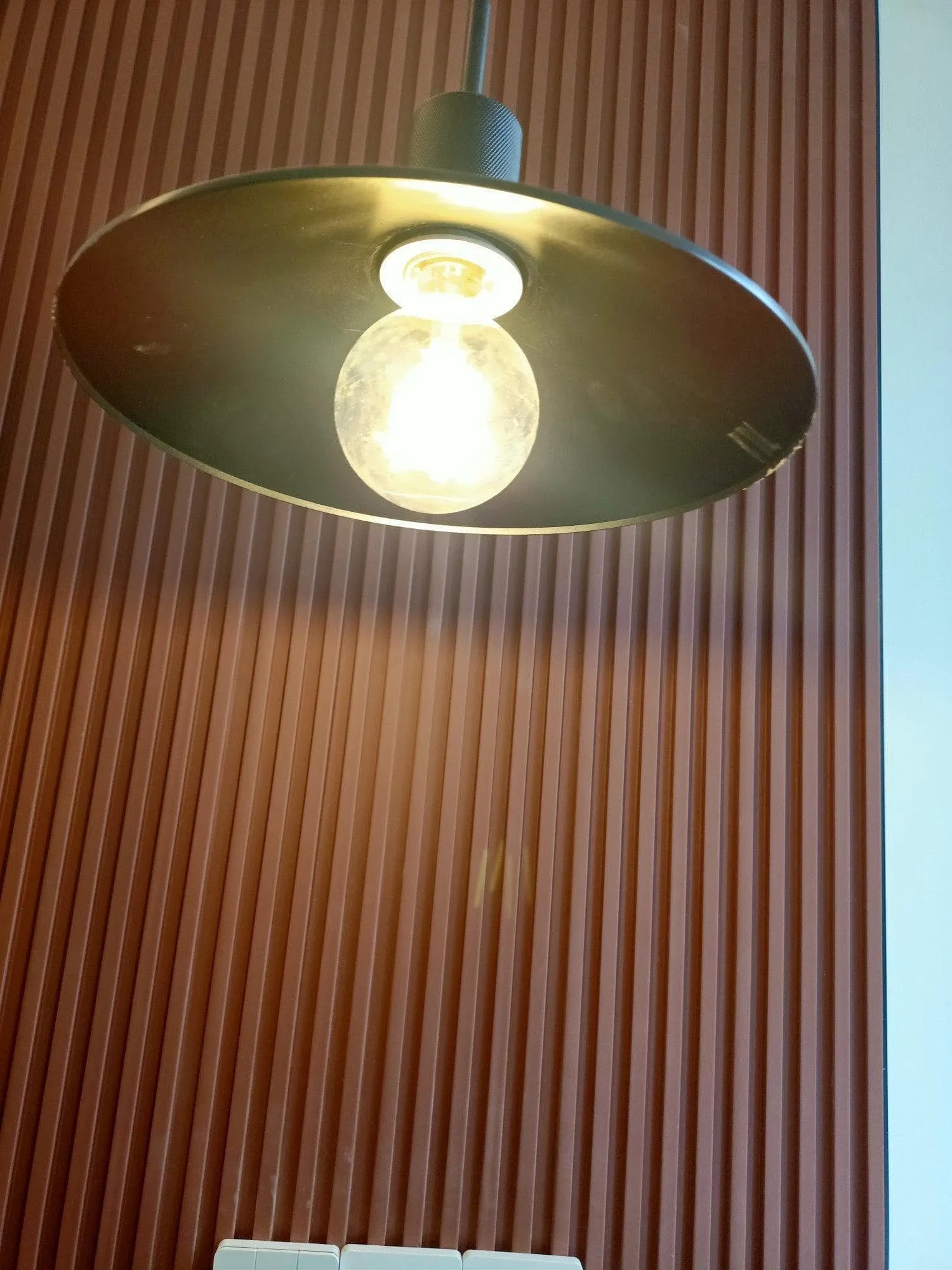 Metal Slope Shade Pendant Lamp