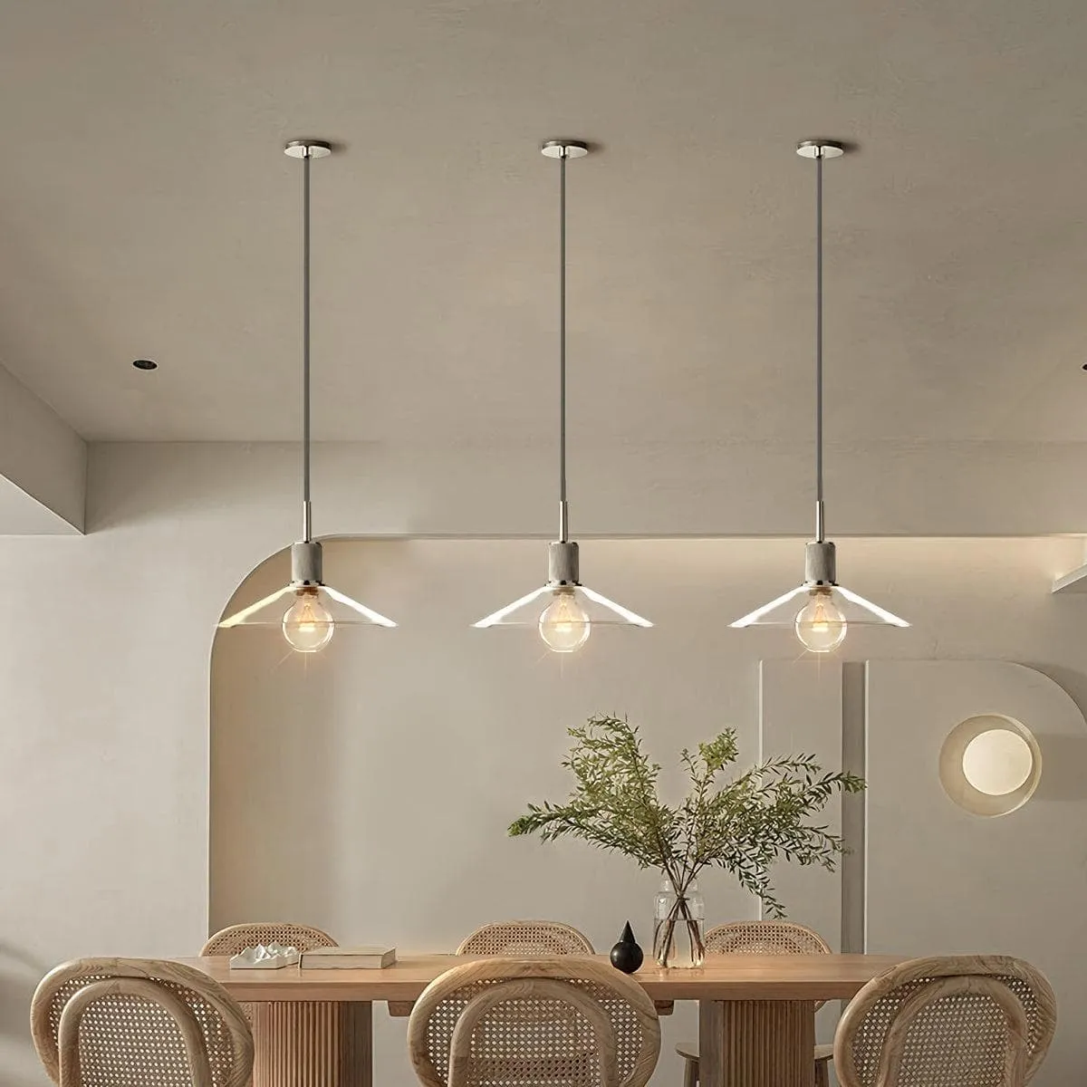 Metal Slope Shade Pendant Lamp