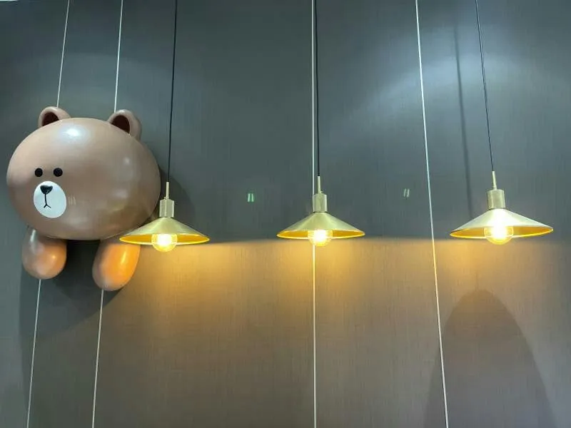 Metal Slope Shade Pendant Lamp