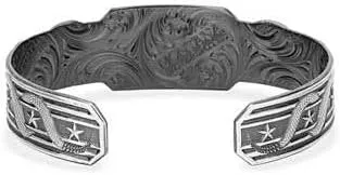 Montana Silversmiths Don't Tread On Me Cuff Bracelet - BC5493MA