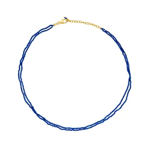 Noa Gemstone Necklace,Gold Vermeil