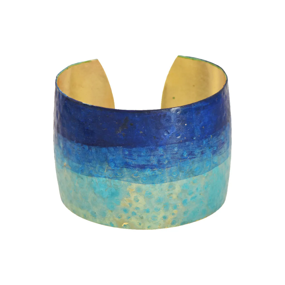 Ocean Ombre Watercolour Cuff