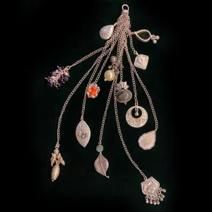 Ornate Silver Keychain