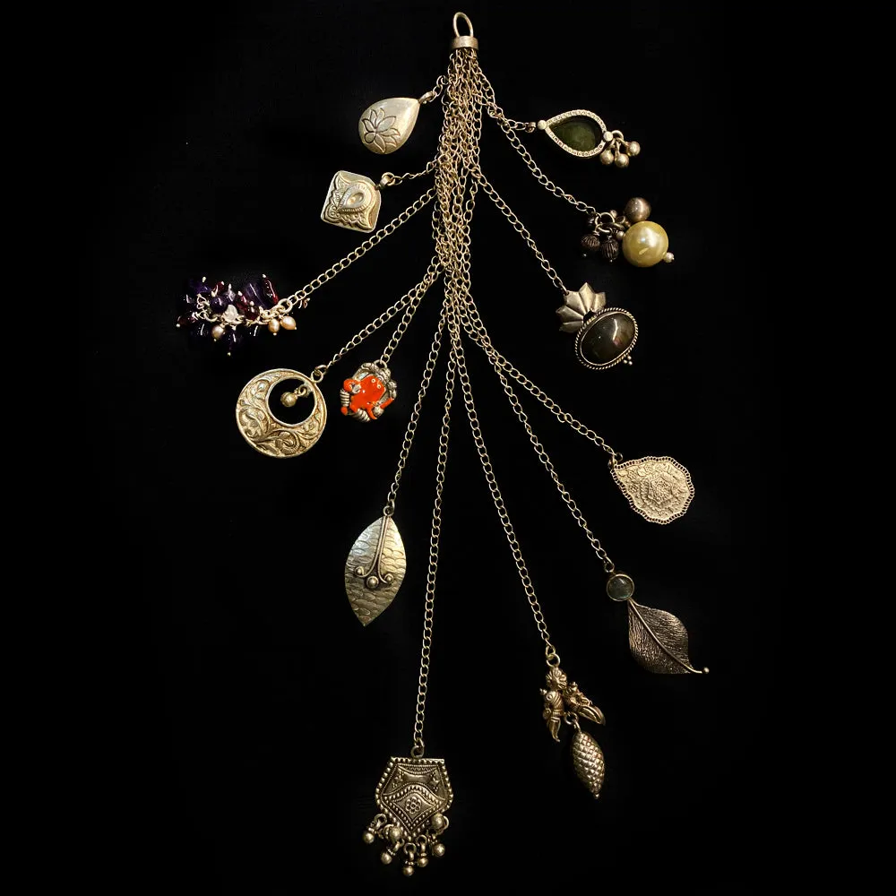 Ornate Silver Keychain