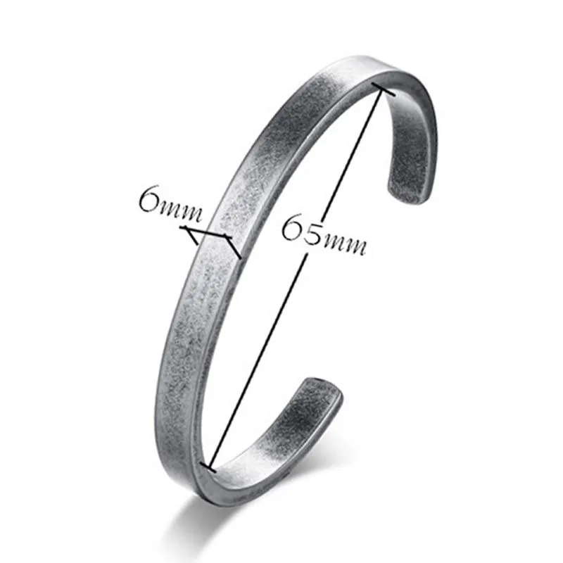Oscar Stainless Steel Cuff Bracelet