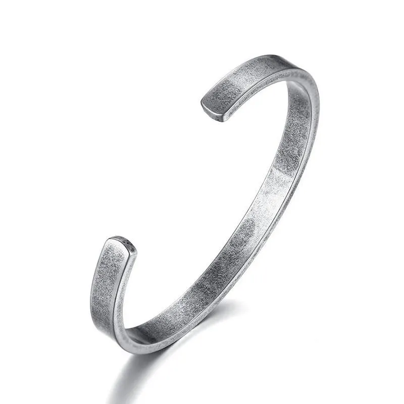 Oscar Stainless Steel Cuff Bracelet