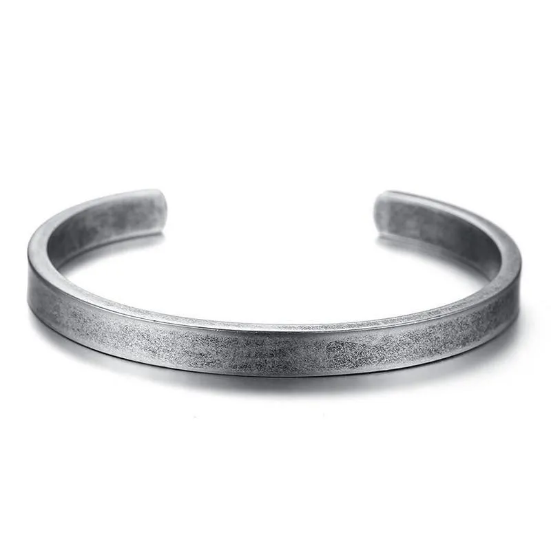 Oscar Stainless Steel Cuff Bracelet