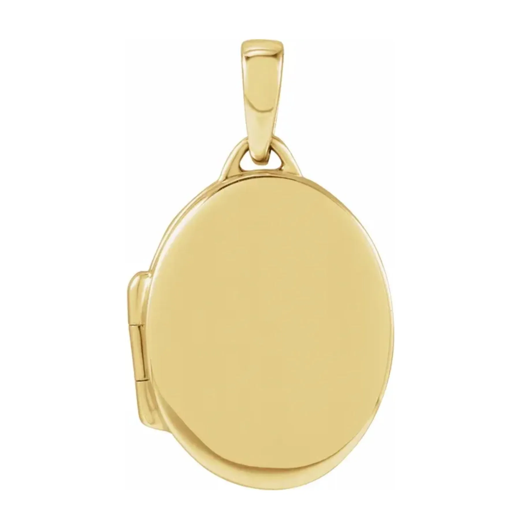 Oval Engravable Locket