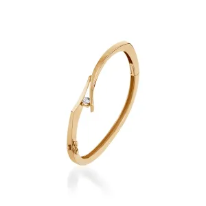 Oyster Petite Diamond Cuff Bracelet