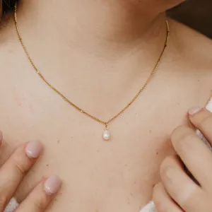 Pearl Drop Necklace
