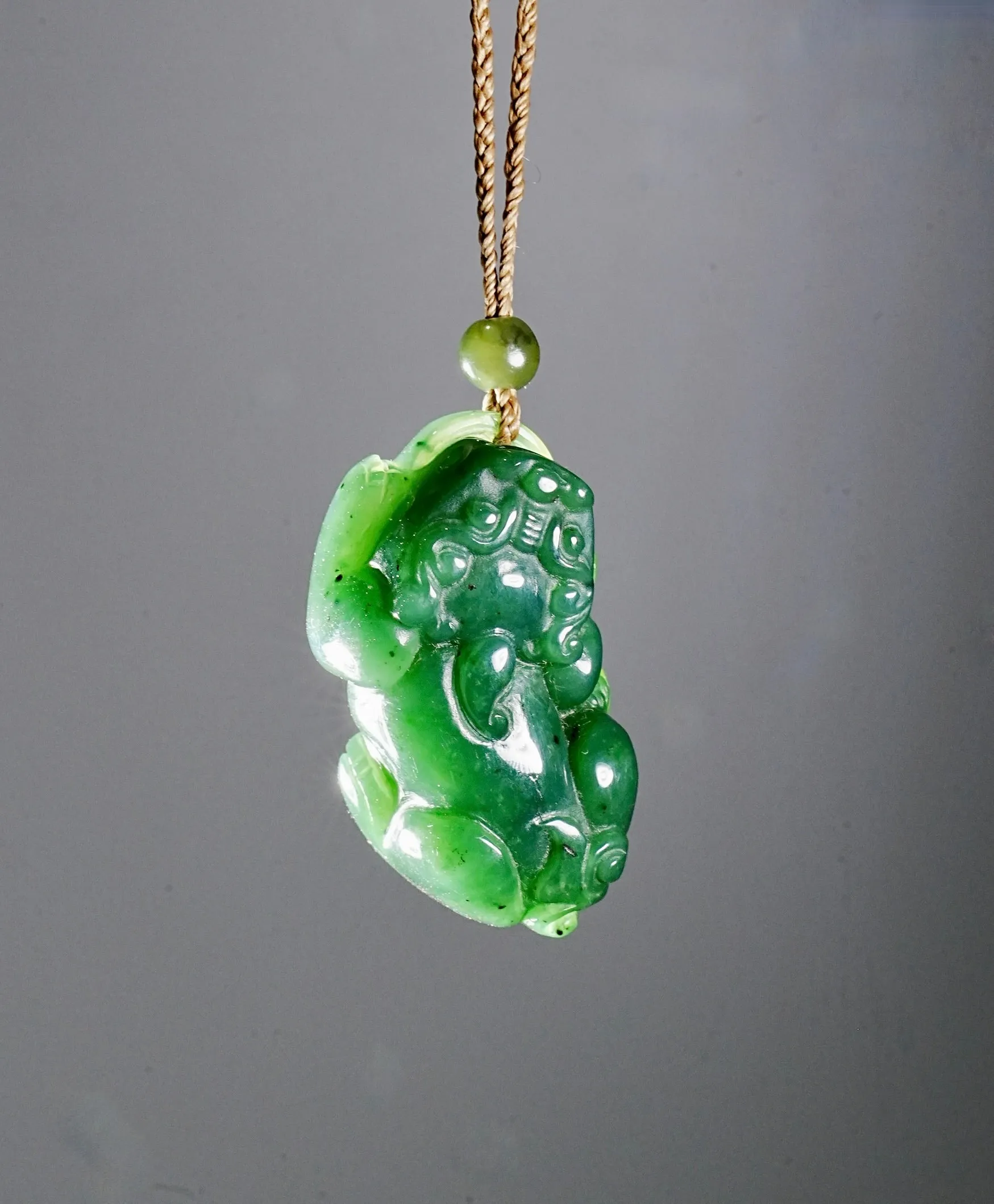 PIXIU CANADIAN JADE PENDANT #1116