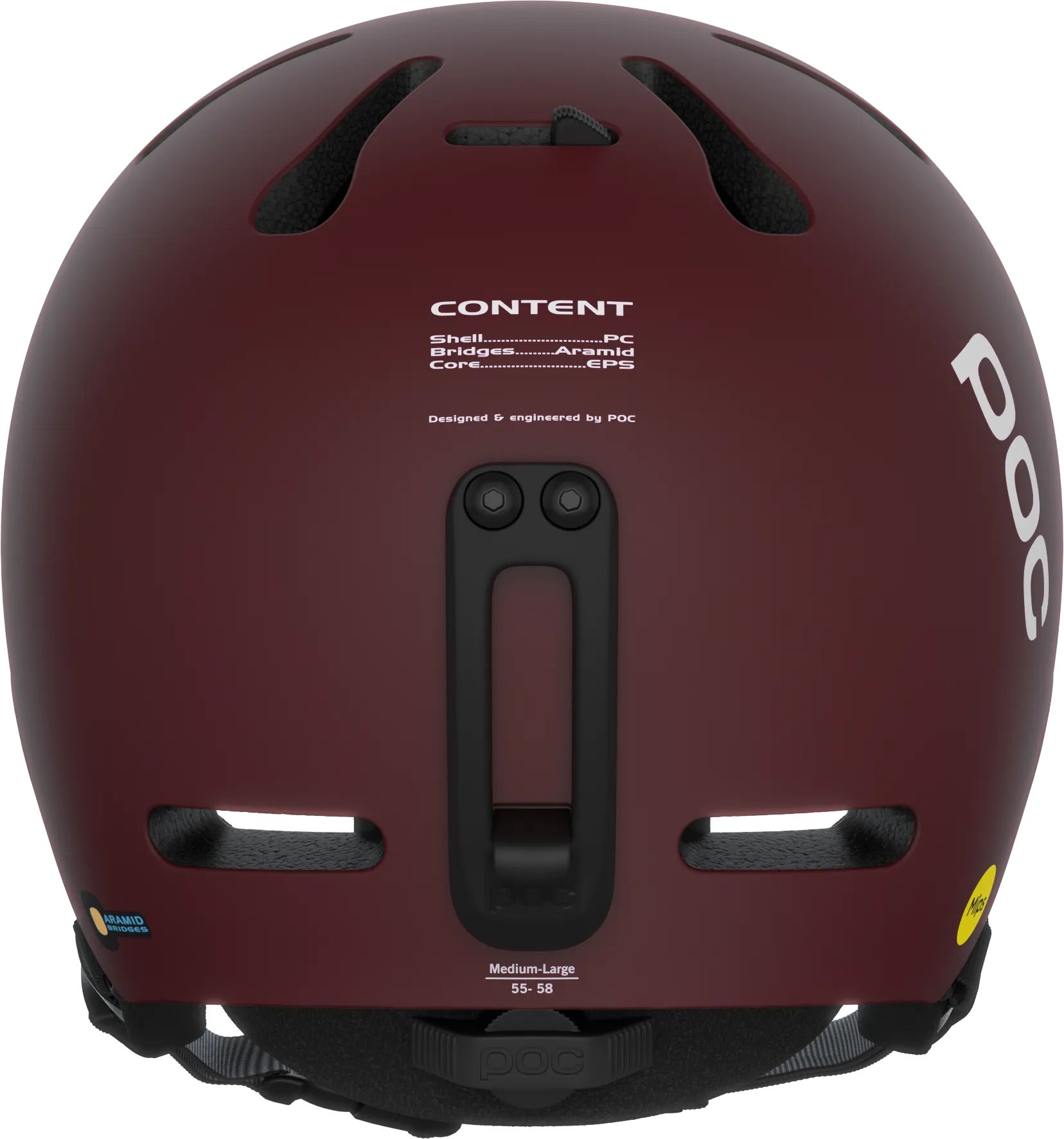 POC Fornix Mips Garnet Red Matt | Buy POC Fornix Mips Garnet Red Matt here | Outnorth
