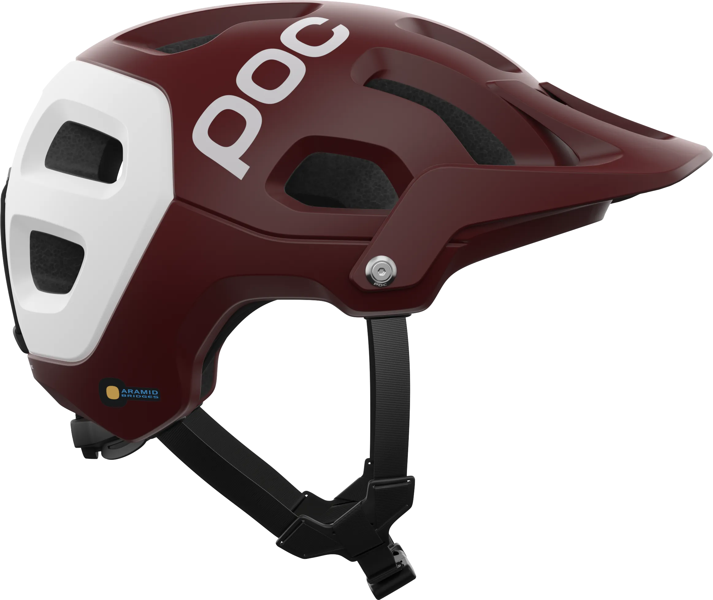 POC Tectal Race Mips Garnet Red/Hydrogen White Matt | Buy POC Tectal Race Mips Garnet Red/Hydrogen White Matt here | Outnorth