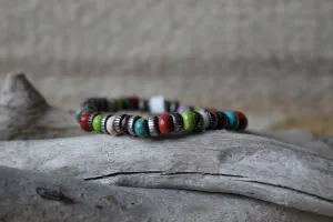 Red Stone Arches Bracelet