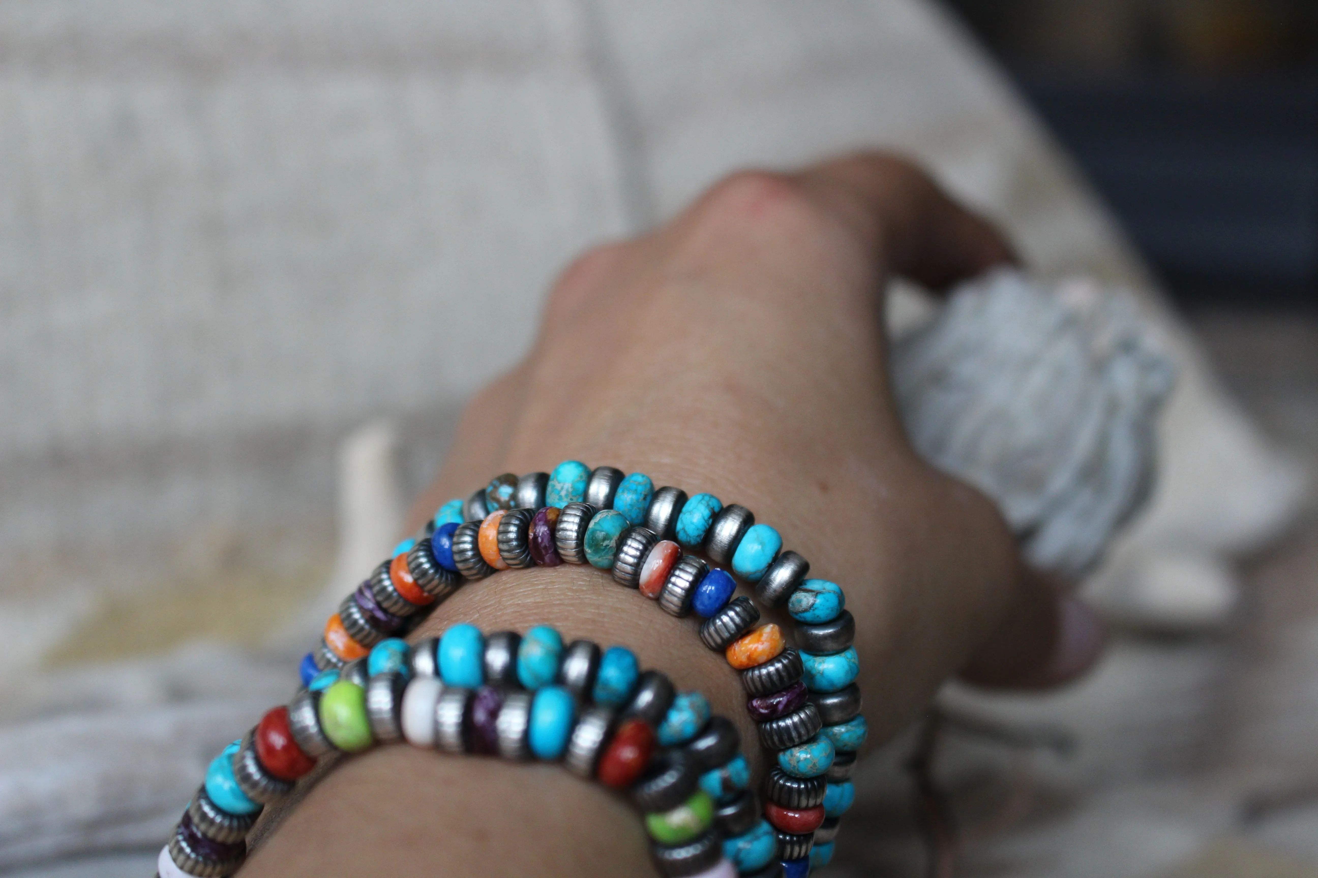 Red Stone Arches Bracelet