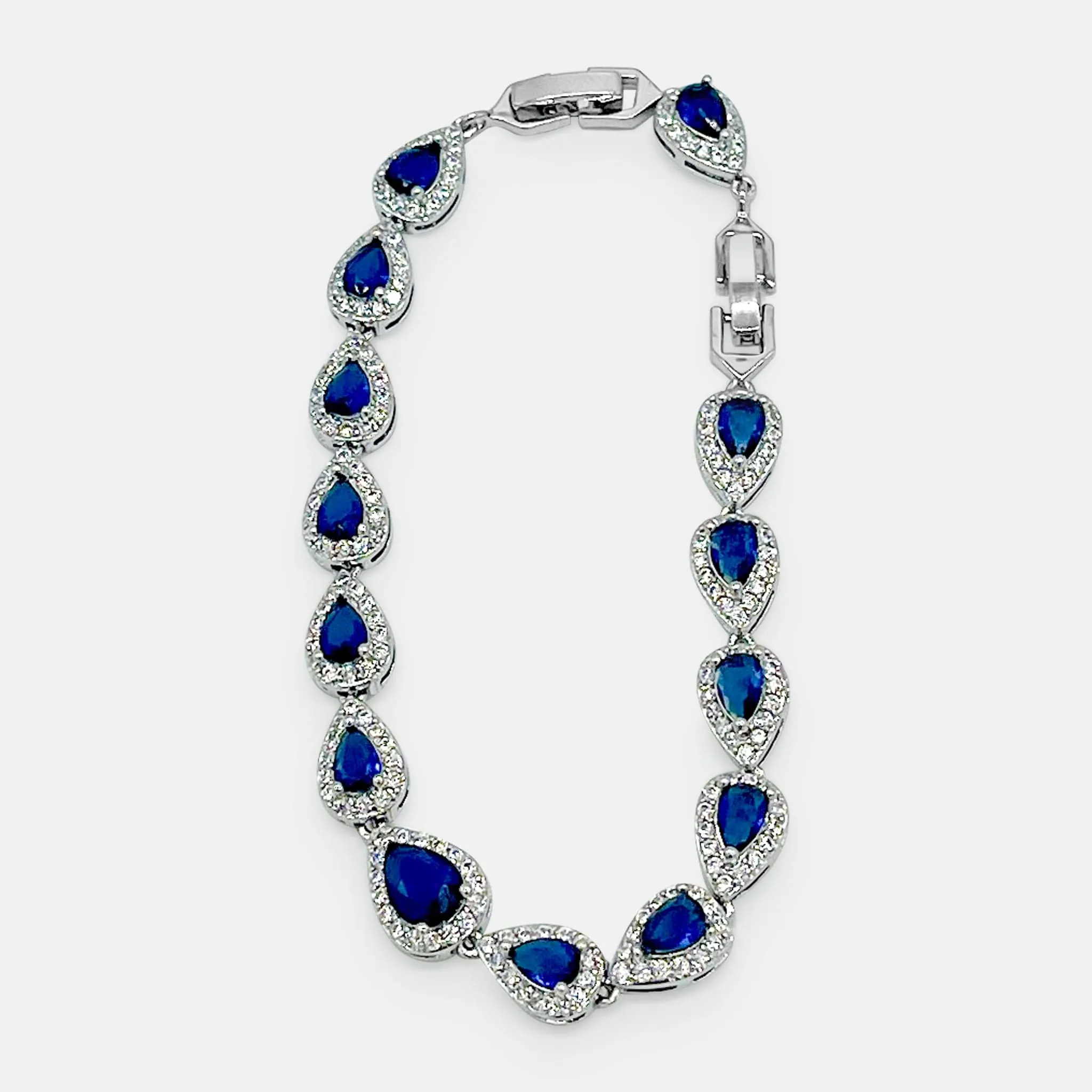 Royal Blue Lustre Dew Bracelet