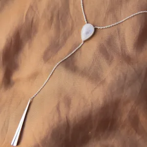 Seriene Sterling Moonstone Necklace
