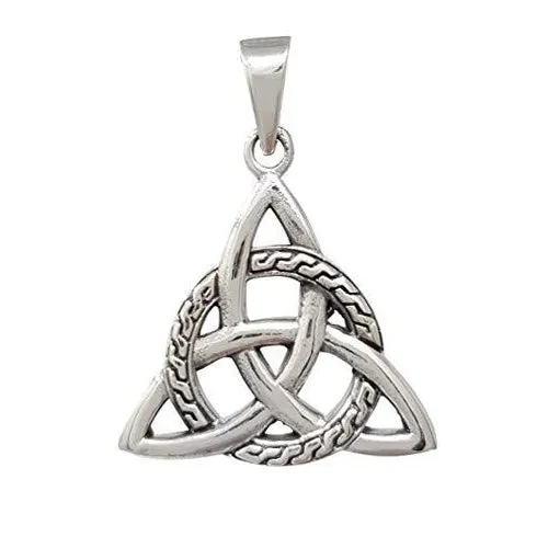 Silver Celtic Knot Pendant For Women And Men