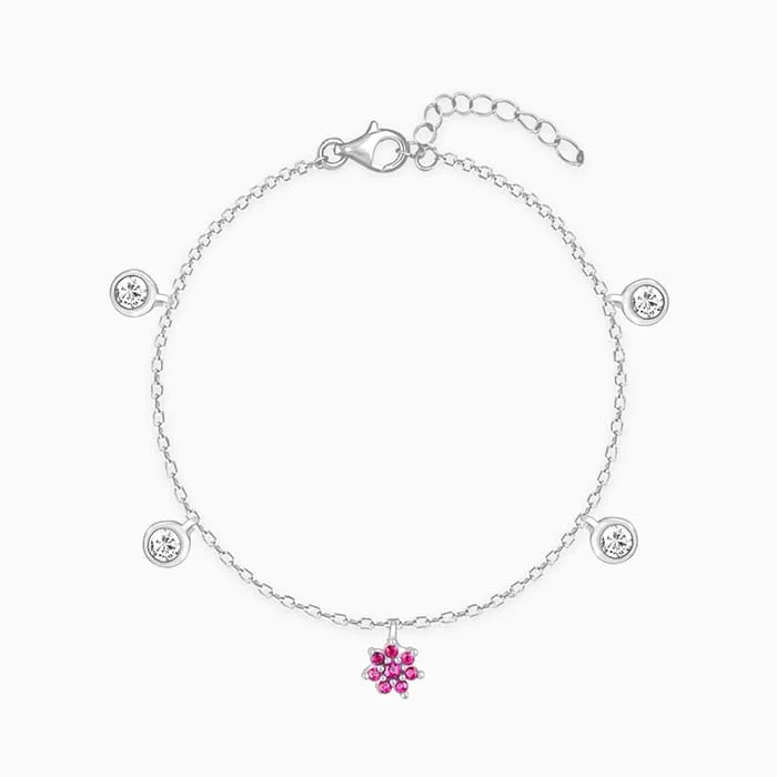 Silver Chords of Love Bracelet