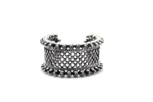 Silver Lubena Cuff Bracelet