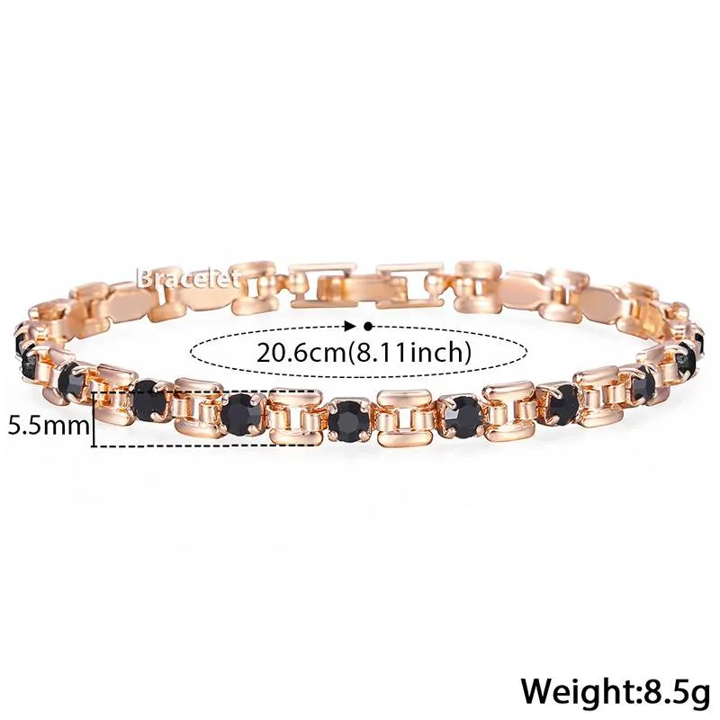 Simple and Trendy Rhinestone Adorned Bracelet