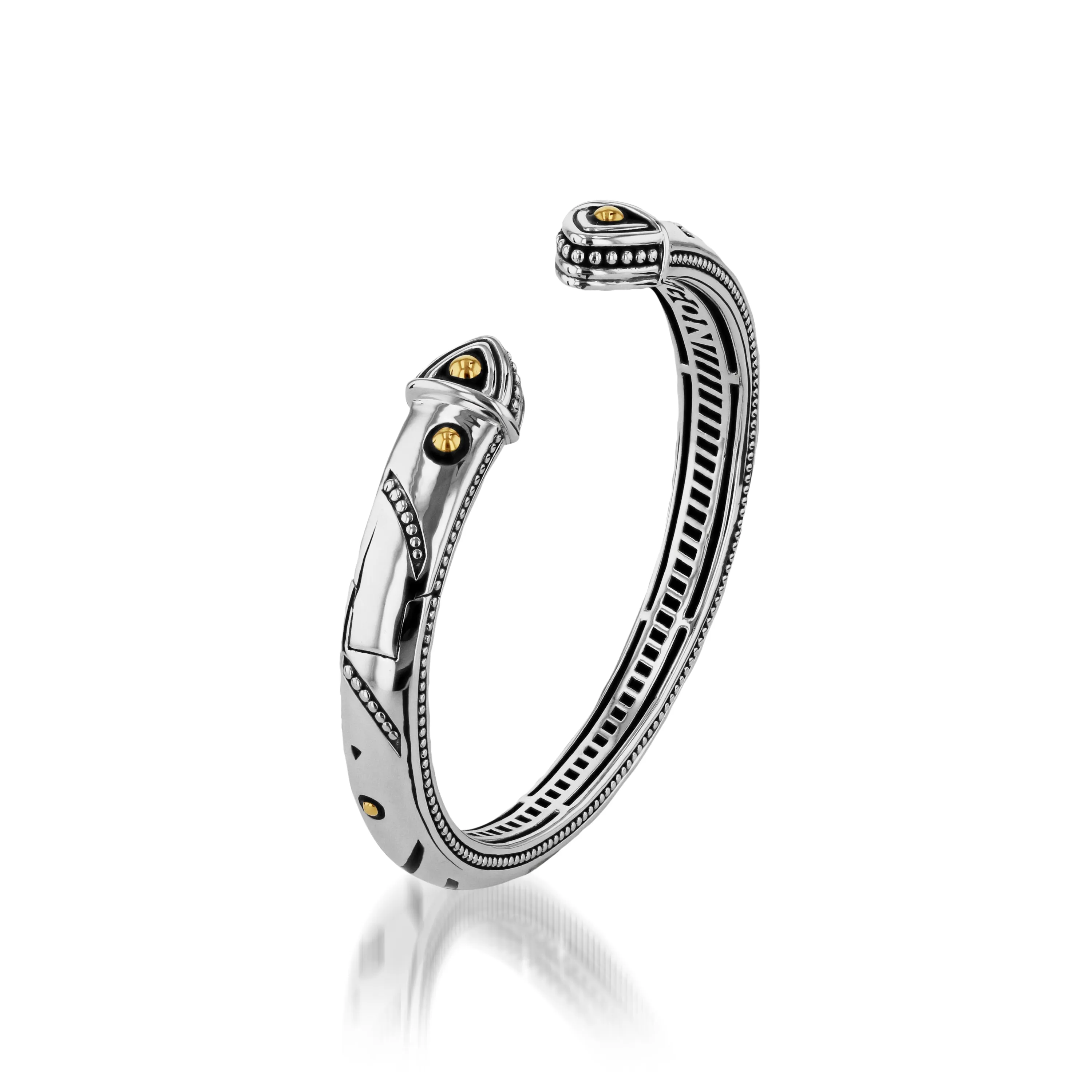 Solar Triangle Cuff Bracelet