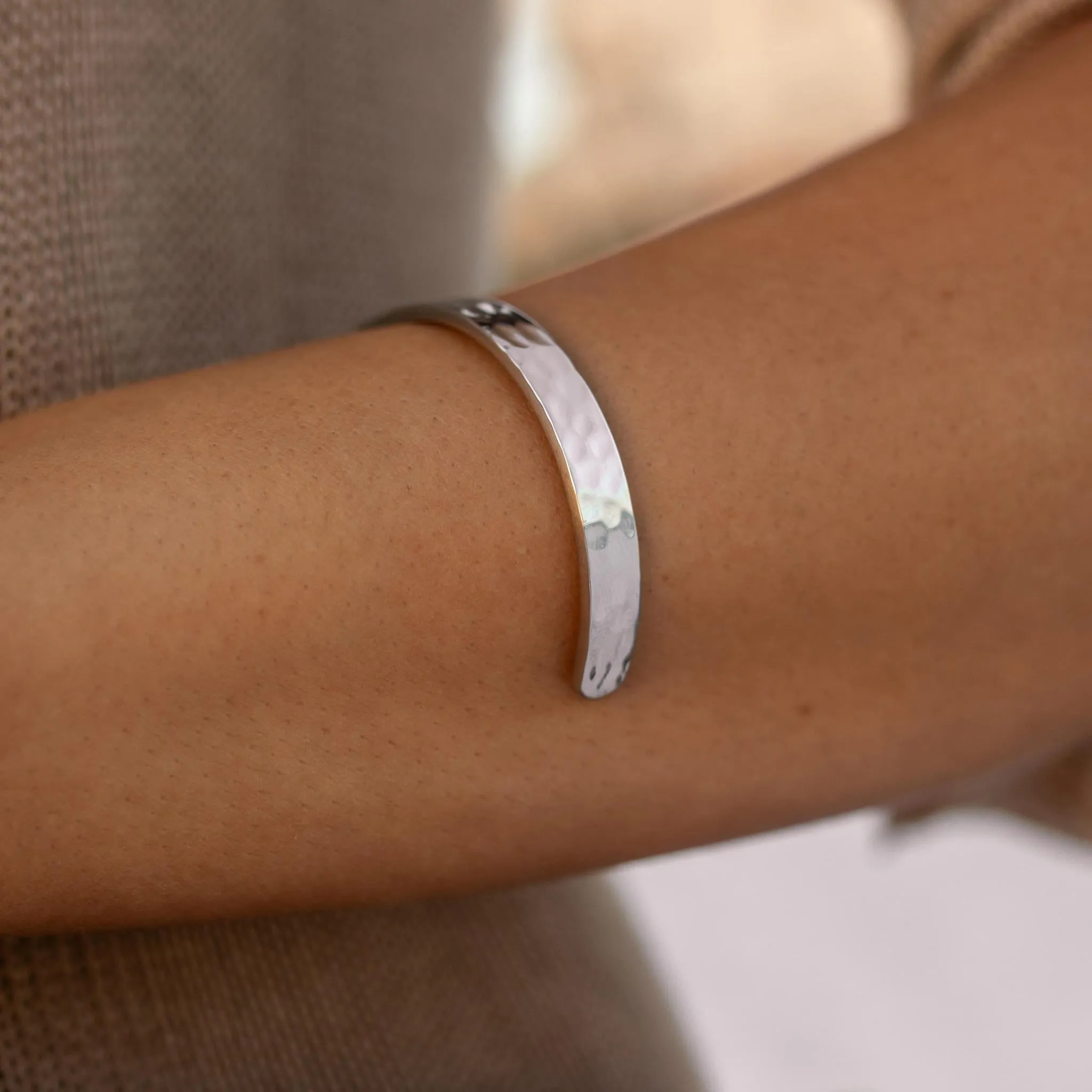 Solstice Cuff Silver