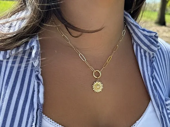 Sunflower Pendant