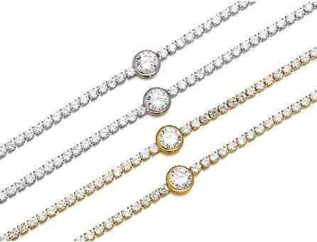 Tennis Zircon Necklace