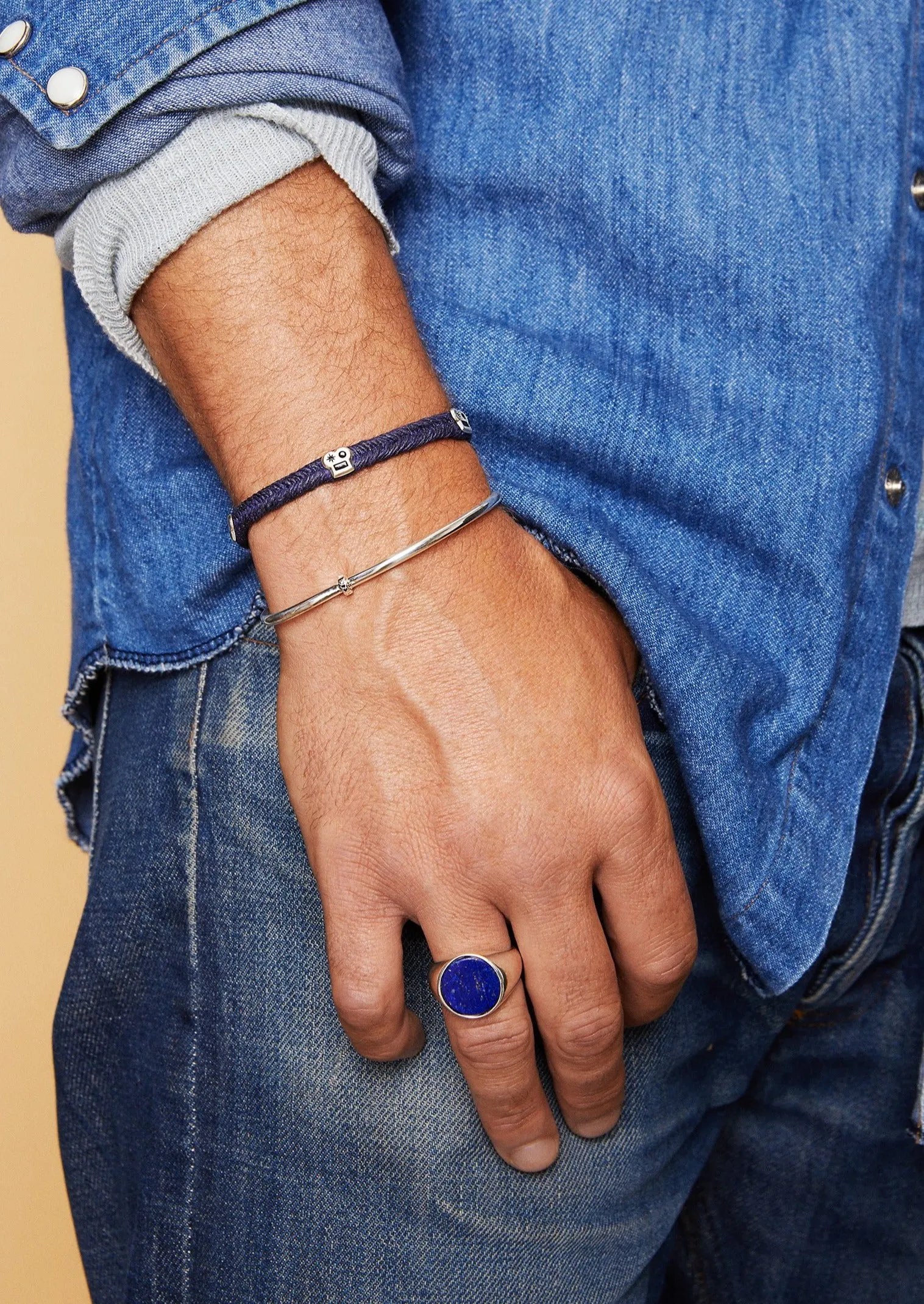 The Lapis Tablet Ring in Silver