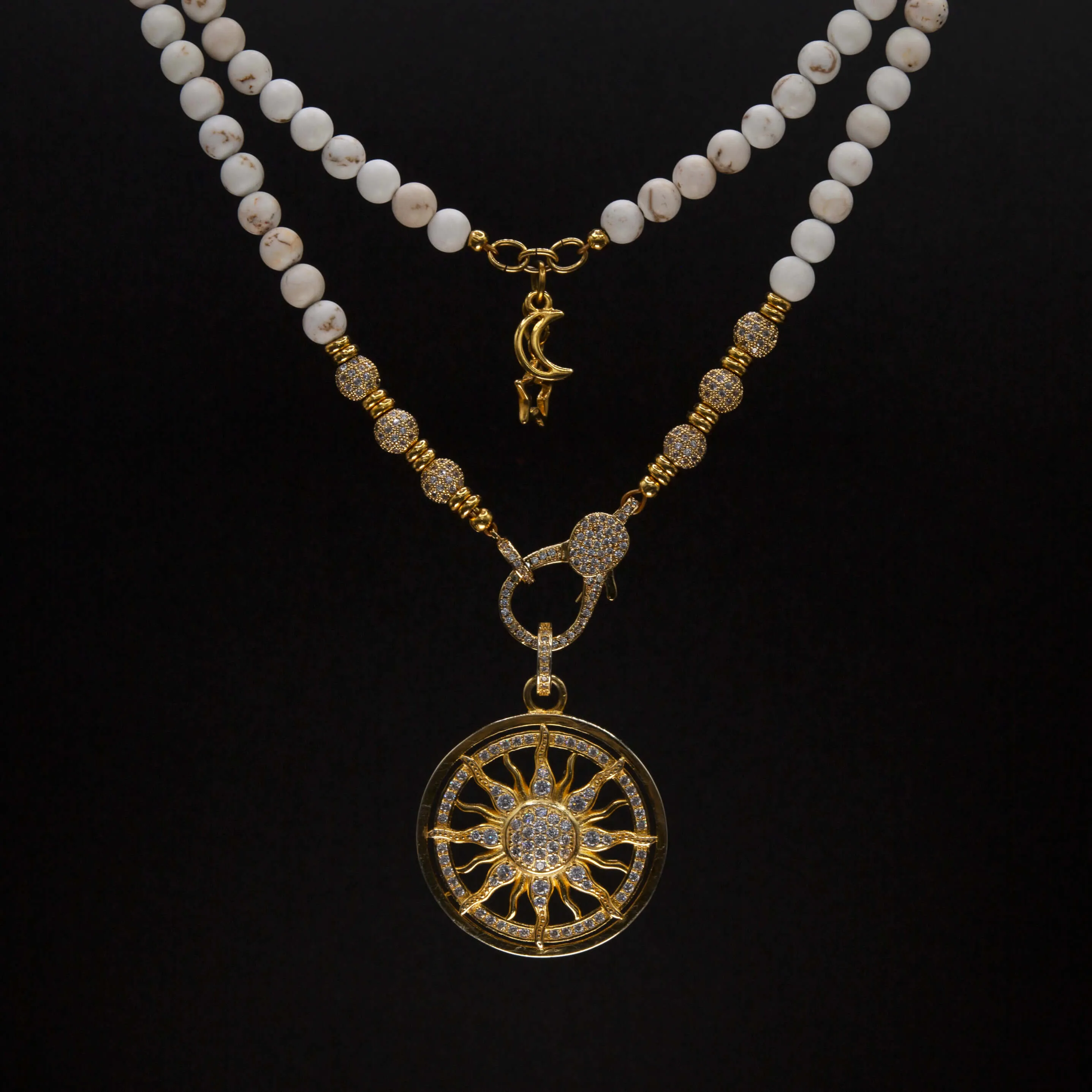 The Sun, the Moon, and the Stars Necklace